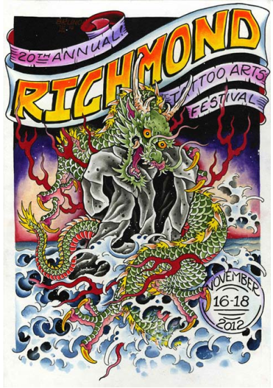 RVA Tattoo Festival Poster